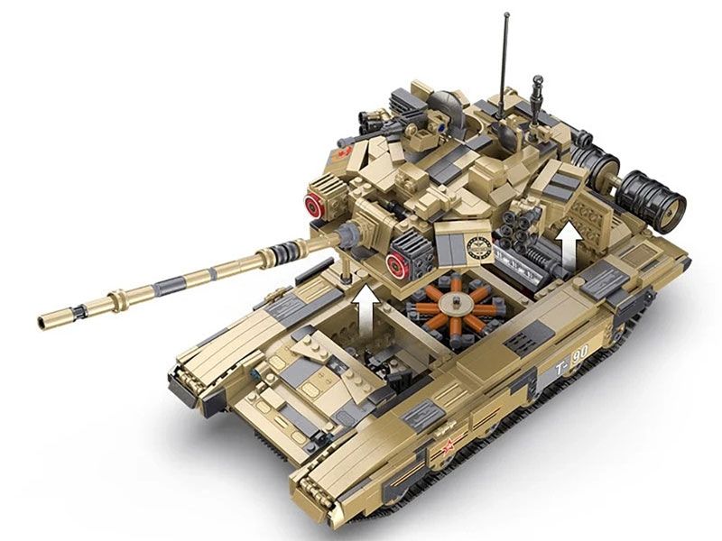 T90 capital tank - 1722pcs - C61003W
