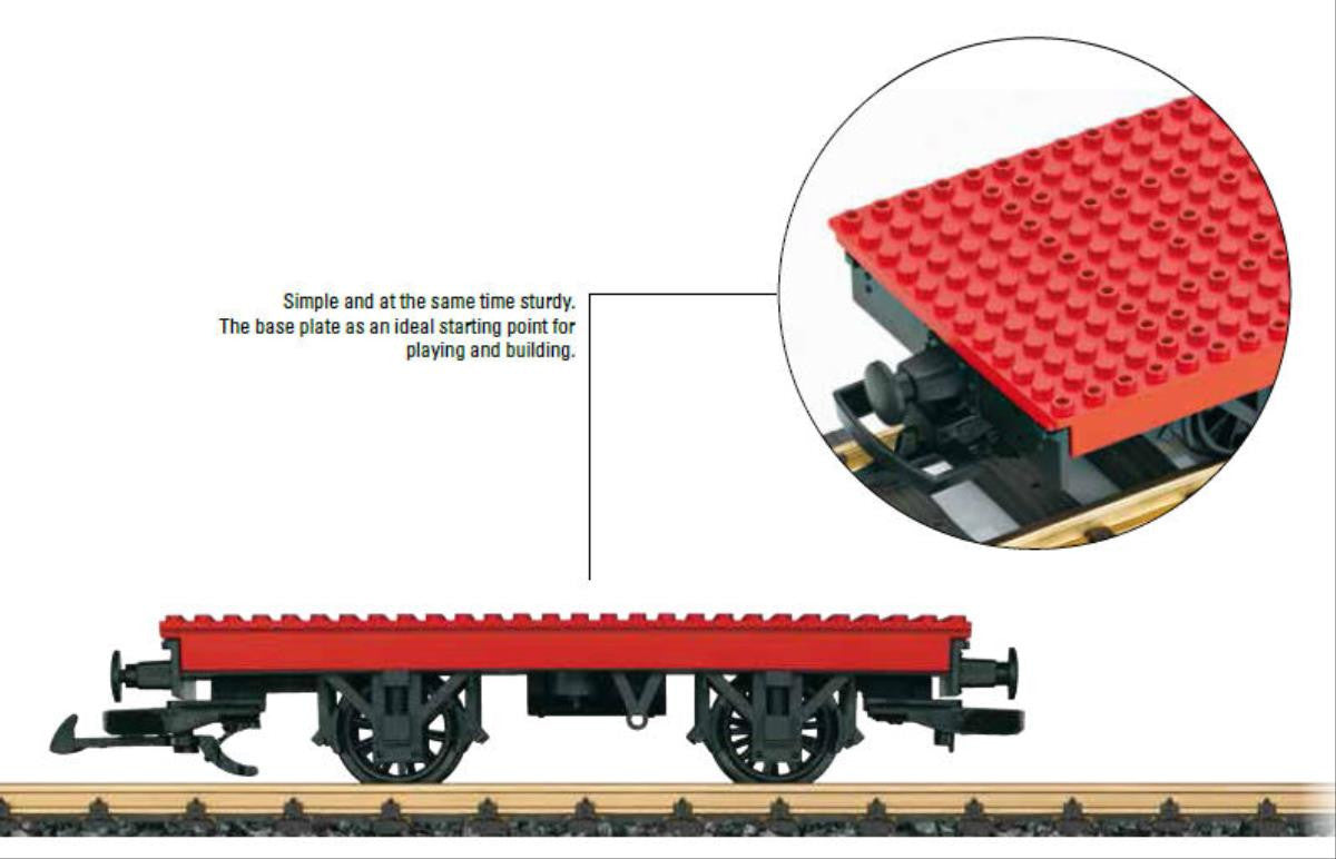 LGB Garden Railway Clamping Block Truck - 94063