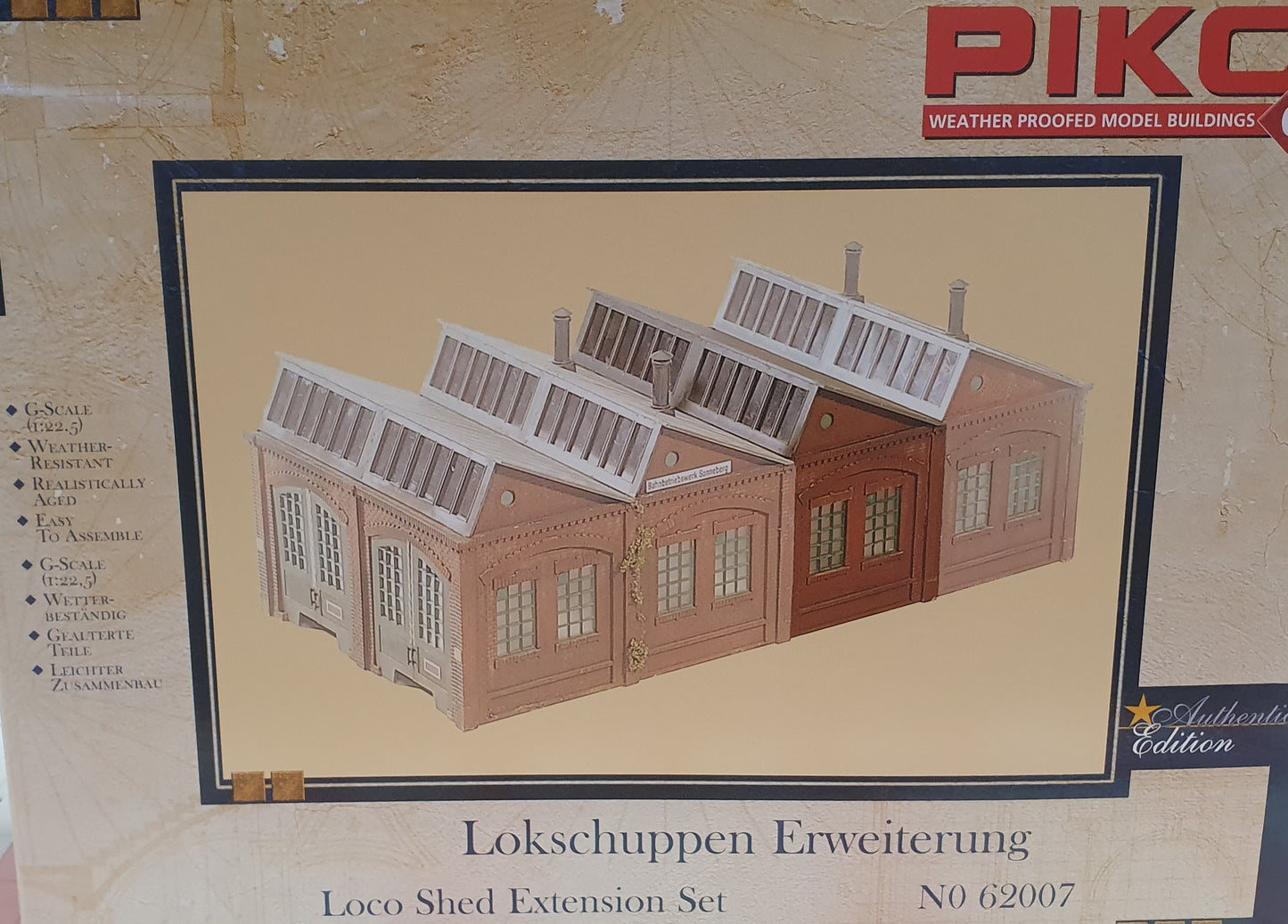 PIKO Loco shed extension set  62007