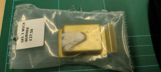 SEL One wick sprit burner.