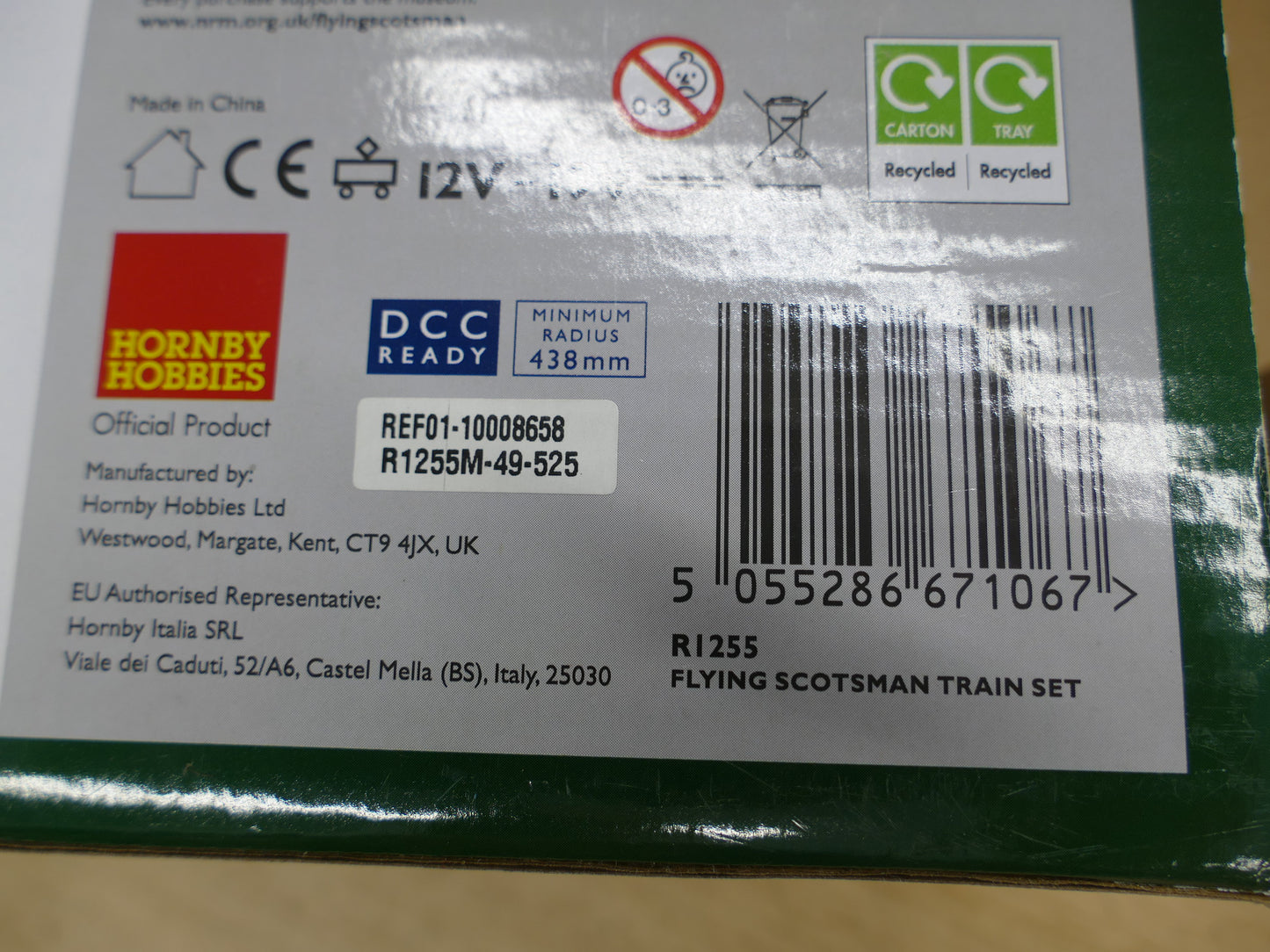 Hornby R1255 Flying Scotsman Train Set (Used)