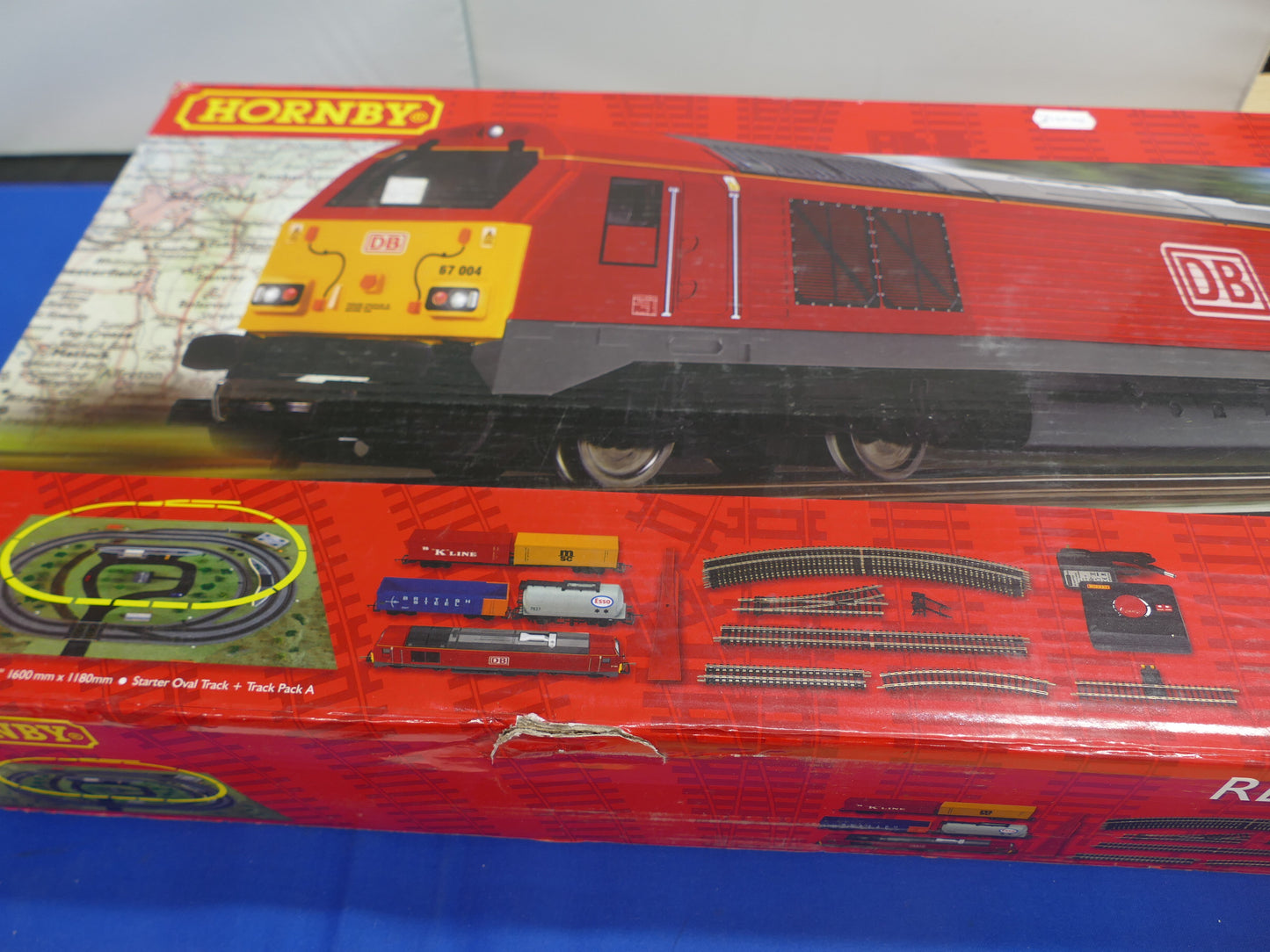 Hornby OO R1281 Red Rover Train Set (Used)