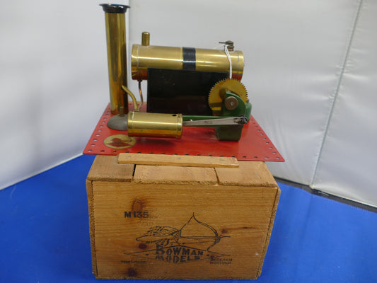 Bowman Static Steam Engine M135 - Pre owned.