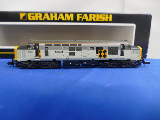 Graham Farish N Gauge 371-467 Class 37 Diesel (used)