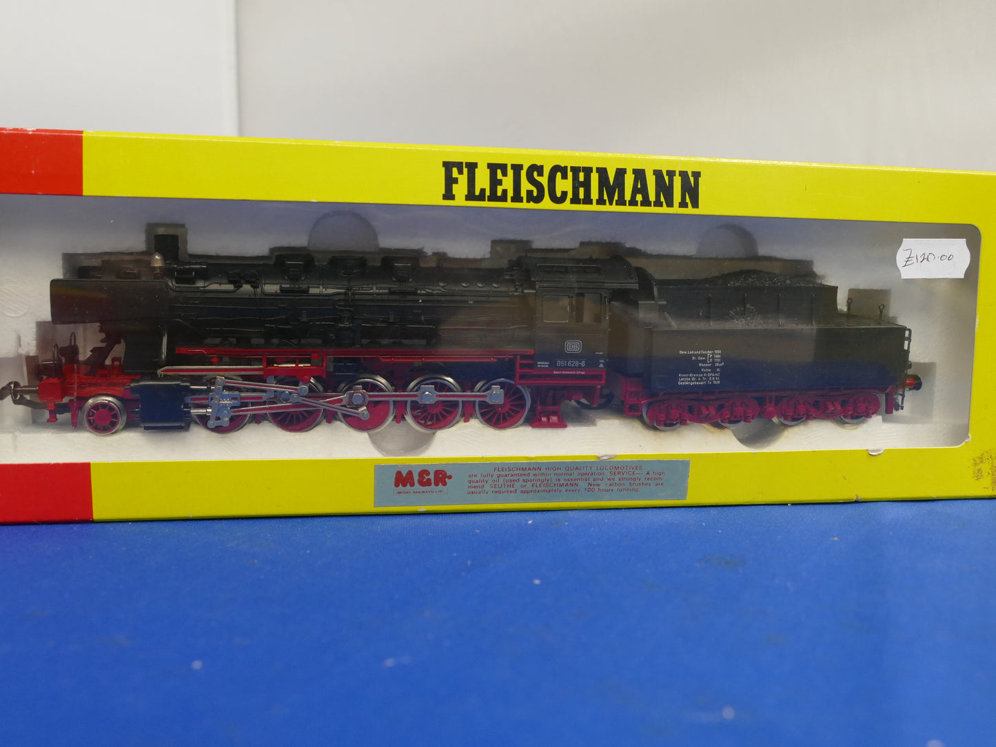 Fleischmann HO 4805 Steam 2-10-0  (used)
