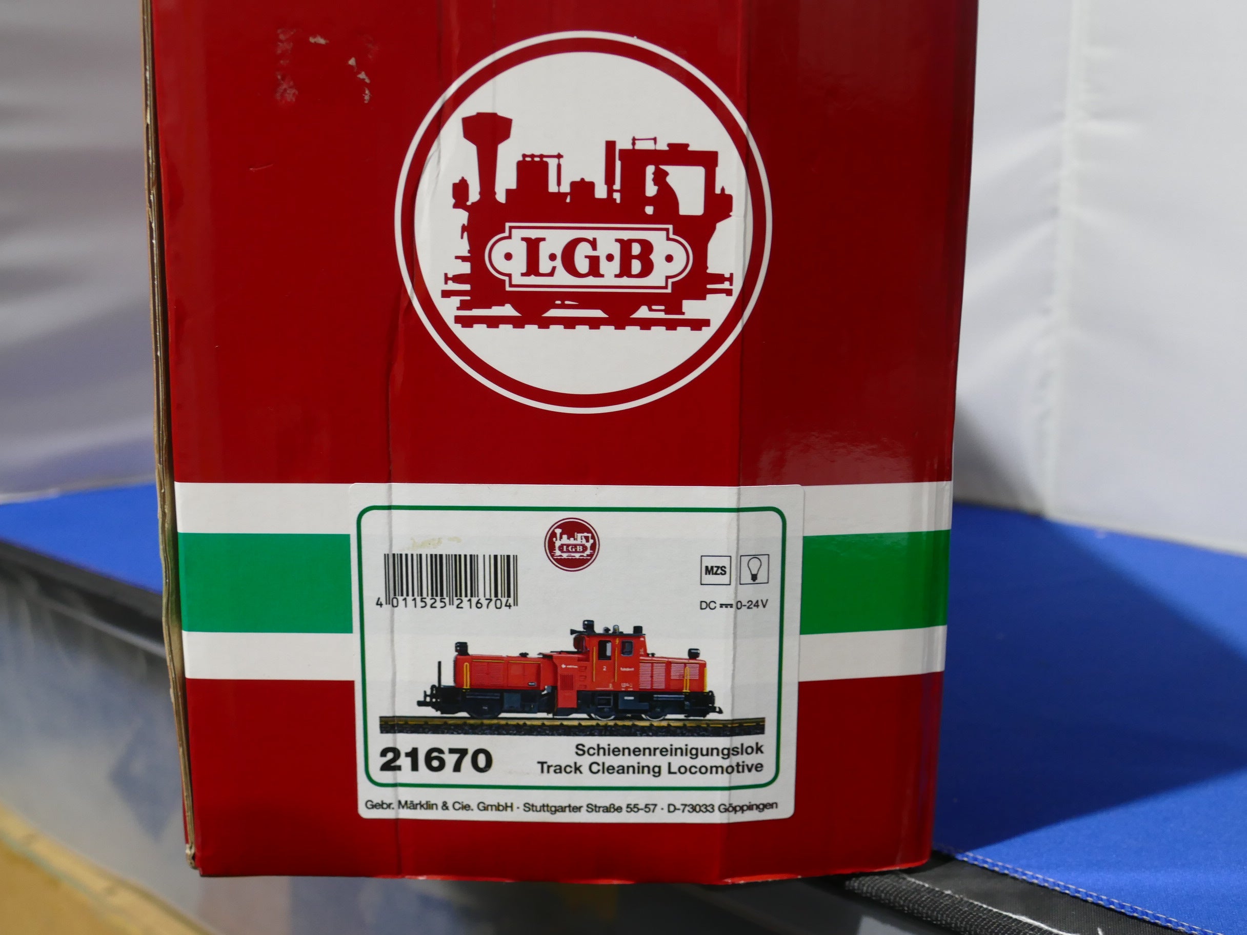 21670 LGB G Scale Red Track Cleaner (used) – Tony Green Steam Models
