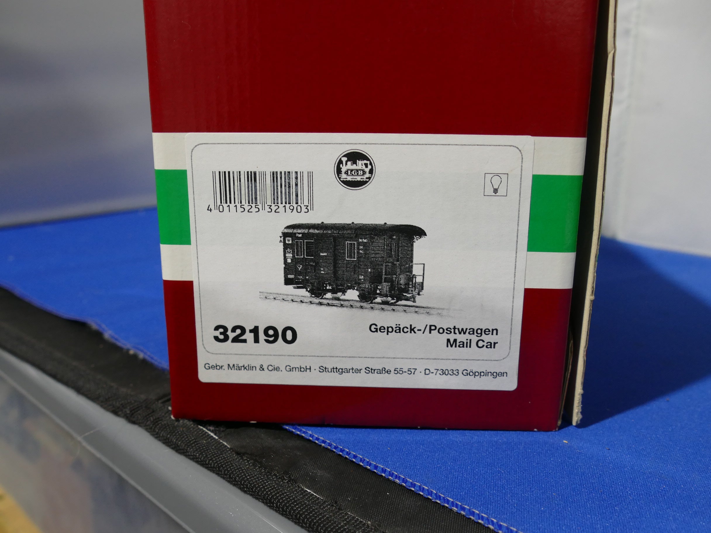 LGB 32190 Baggage / Mail Van (used) – Tony Green Steam Models
