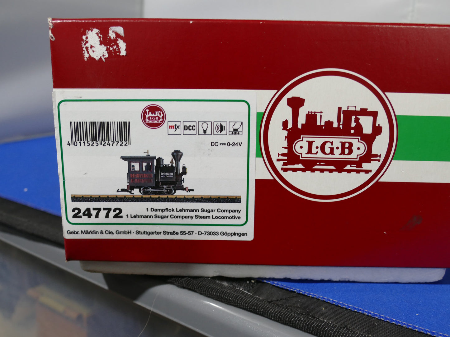 24772 LGB G Scale Lenham Sugar Factory Steam Loco (used)