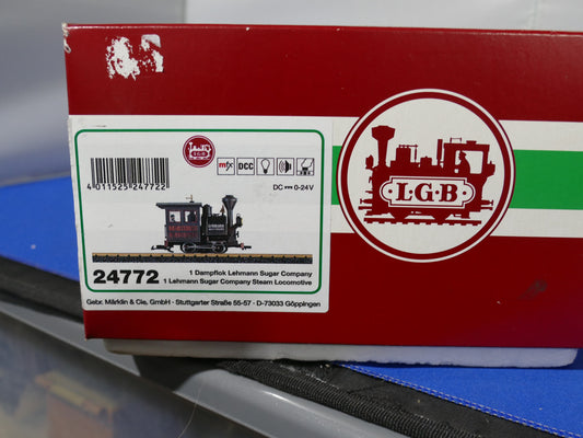 24772 LGB G Scale Lenham Sugar Factory Steam Loco (used)