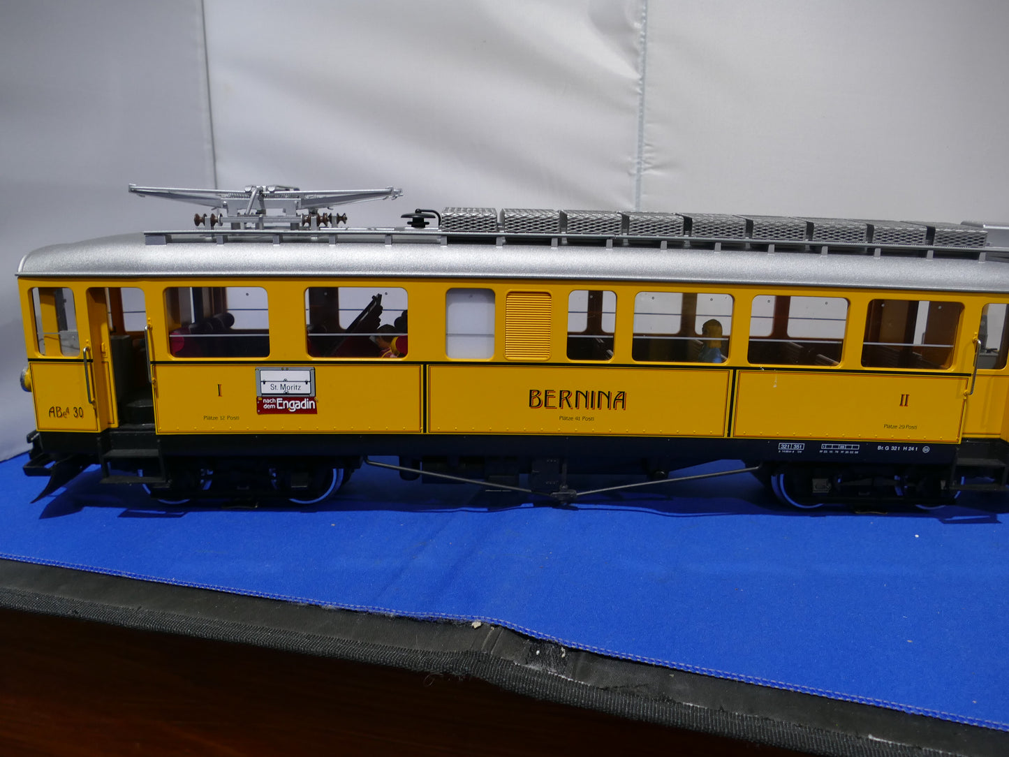 LGB G Scale - 22390 Bernina Rail Bus (used)