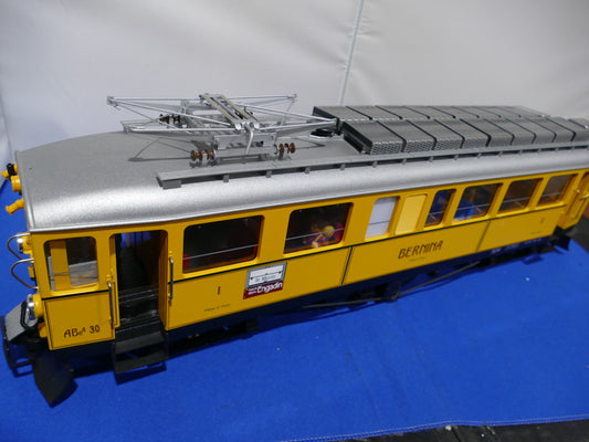 LGB G Scale - 22390 Bernina Rail Bus (used)