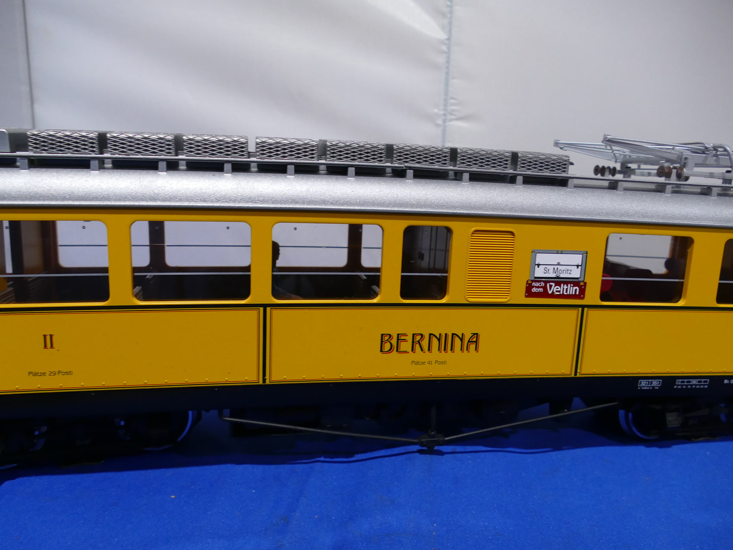 LGB G Scale - 22390 Bernina Rail Bus (used)
