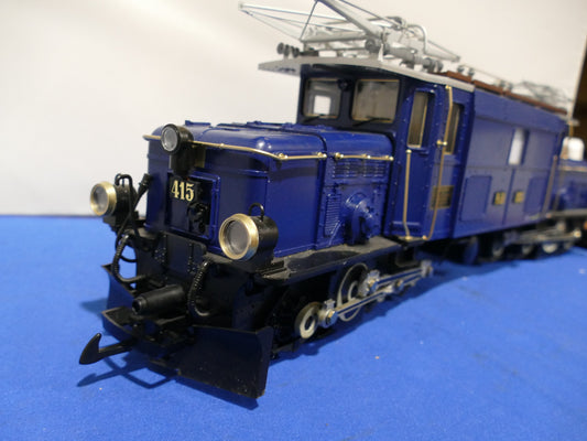 LGB G Scale - 25409 Blue Alpine Crocodile (used)