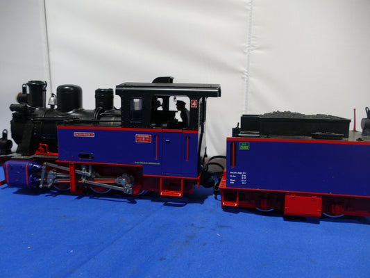 LGB G Scale - 24266 Nicki & Frank S Loco with Tender (used)
