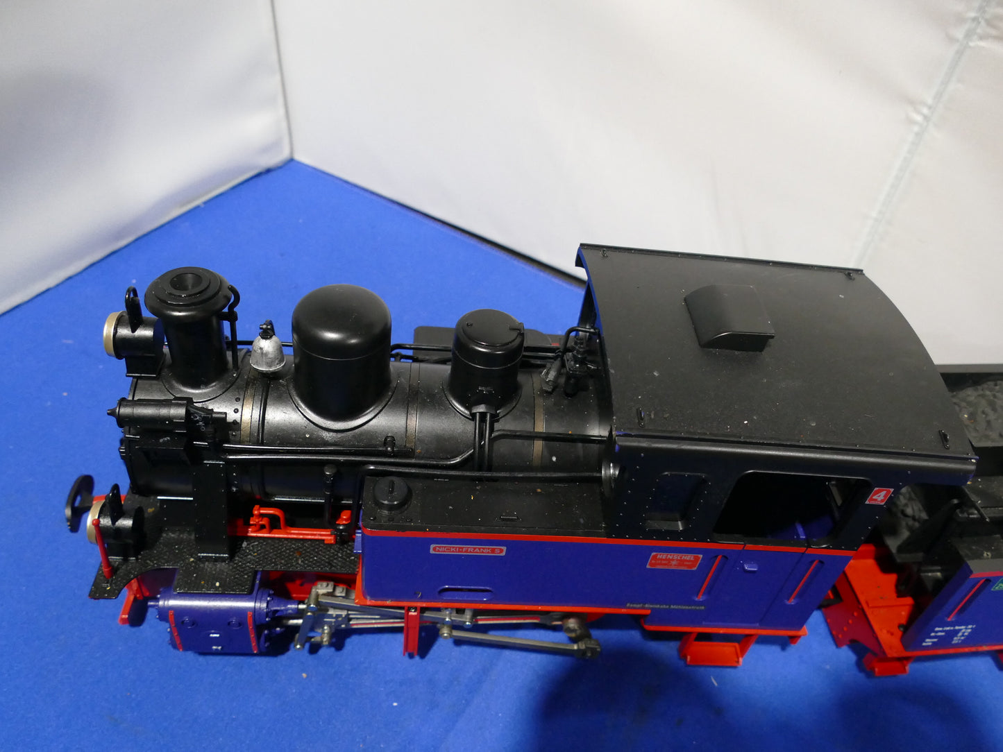 LGB G Scale - 24266 Nicki & Frank S Loco with Tender (used)