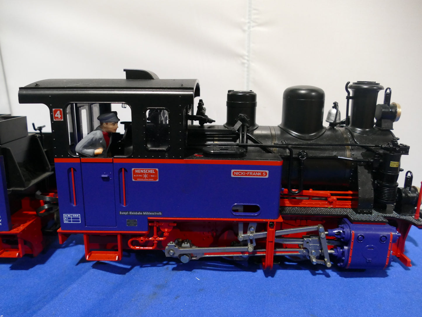 LGB G Scale - 24266 Nicki & Frank S Loco with Tender (used)