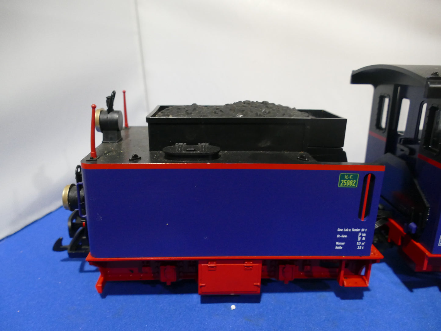 LGB G Scale - 24266 Nicki & Frank S Loco with Tender (used)