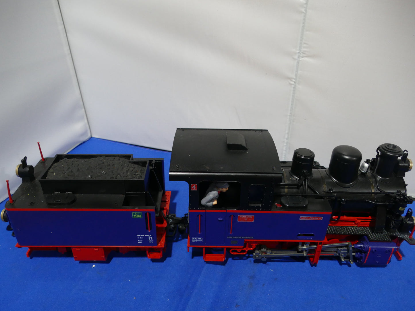 LGB G Scale - 24266 Nicki & Frank S Loco with Tender (used)
