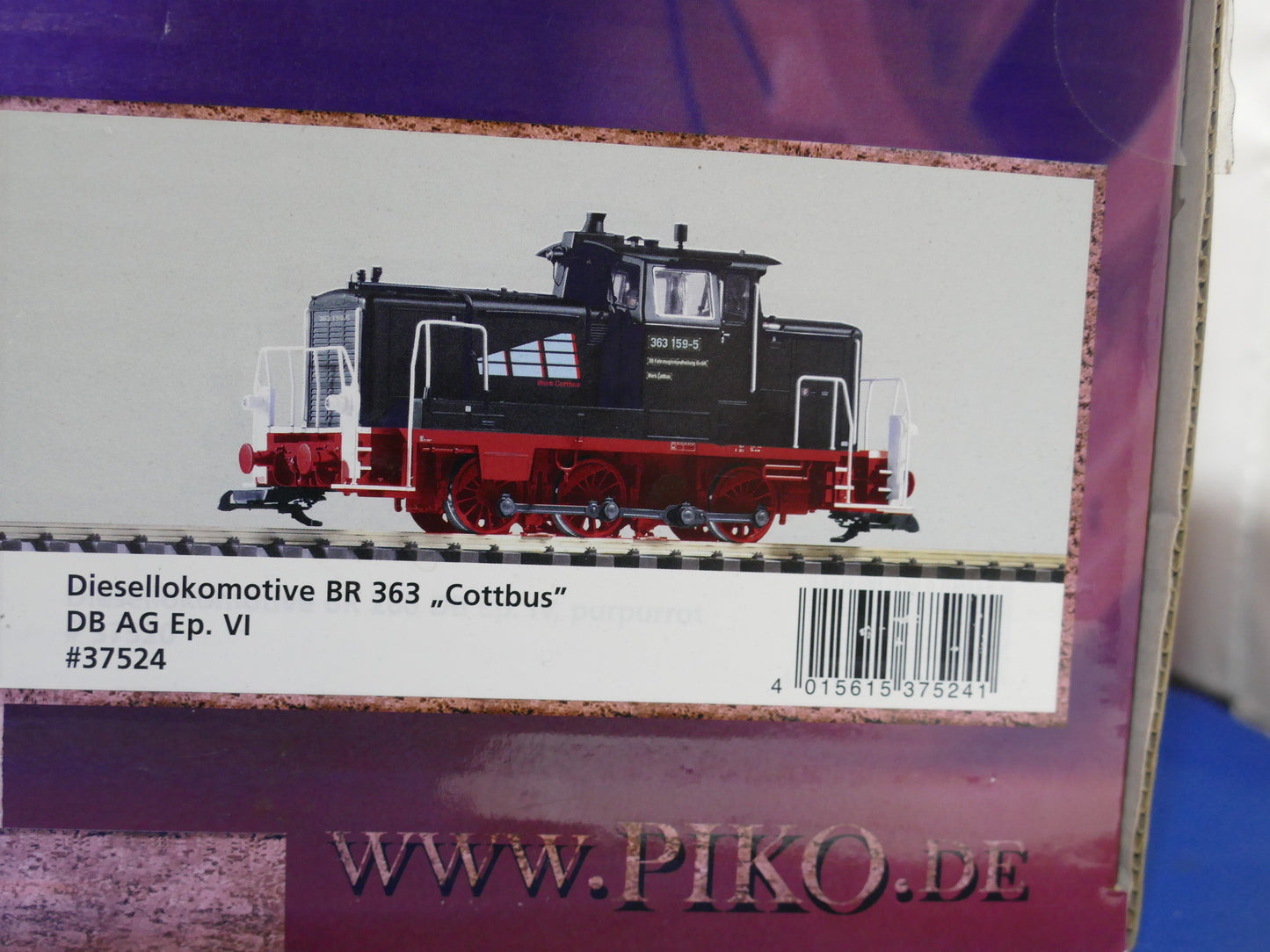 Piko 37524 Cottbus BR363 Switcher (used)