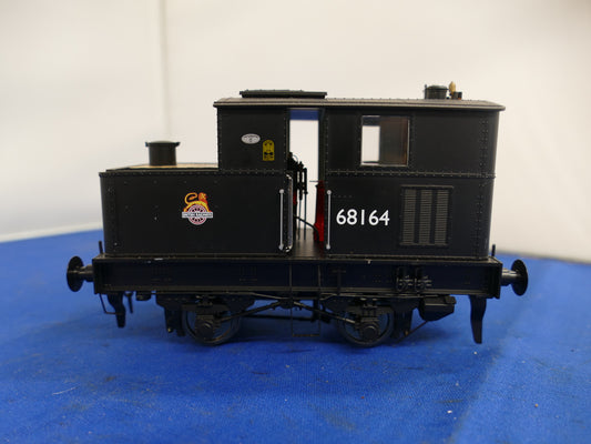 Dapol Gauge "O" Sentinel 0-4-0 4w 68164 in BR Black (used)