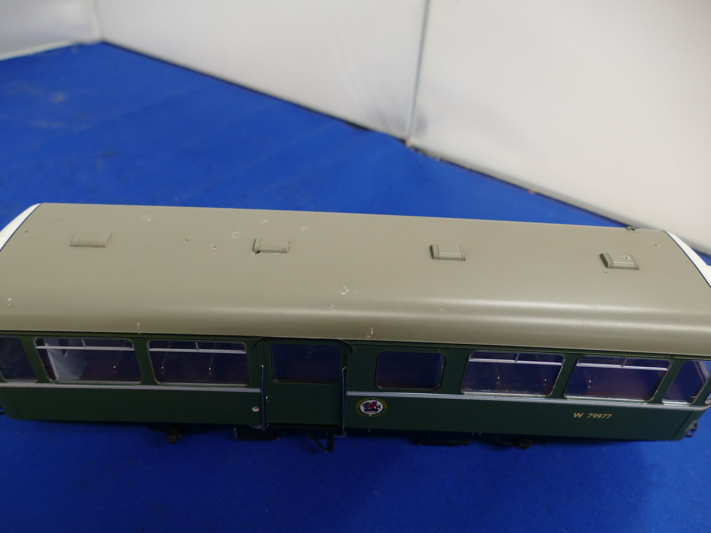 Heljan Gauge "O" AC Cars Railbus in BR Green (used)