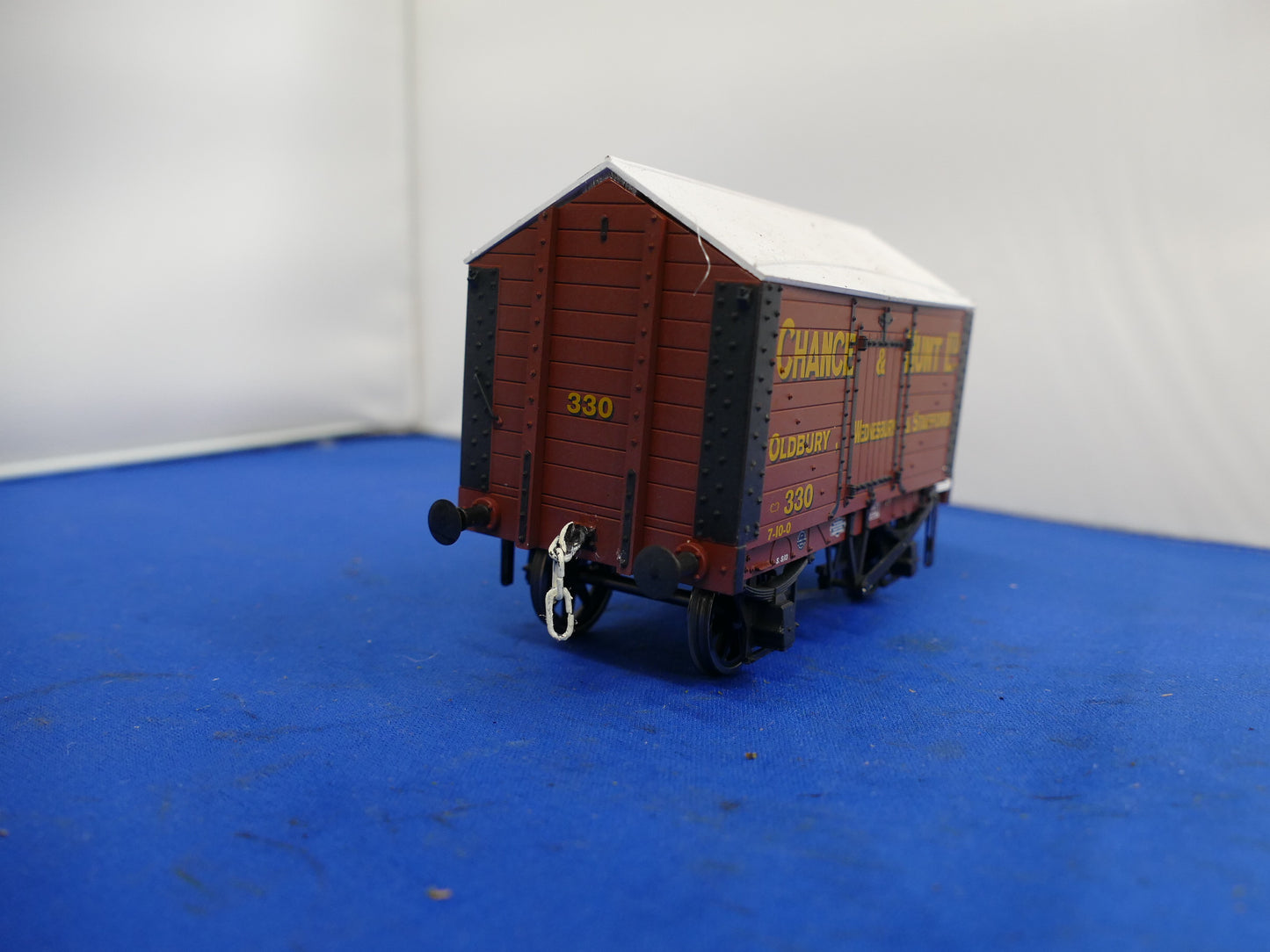 "O" Gauge Dapol Salt Van "Chance & Hunt" (used)