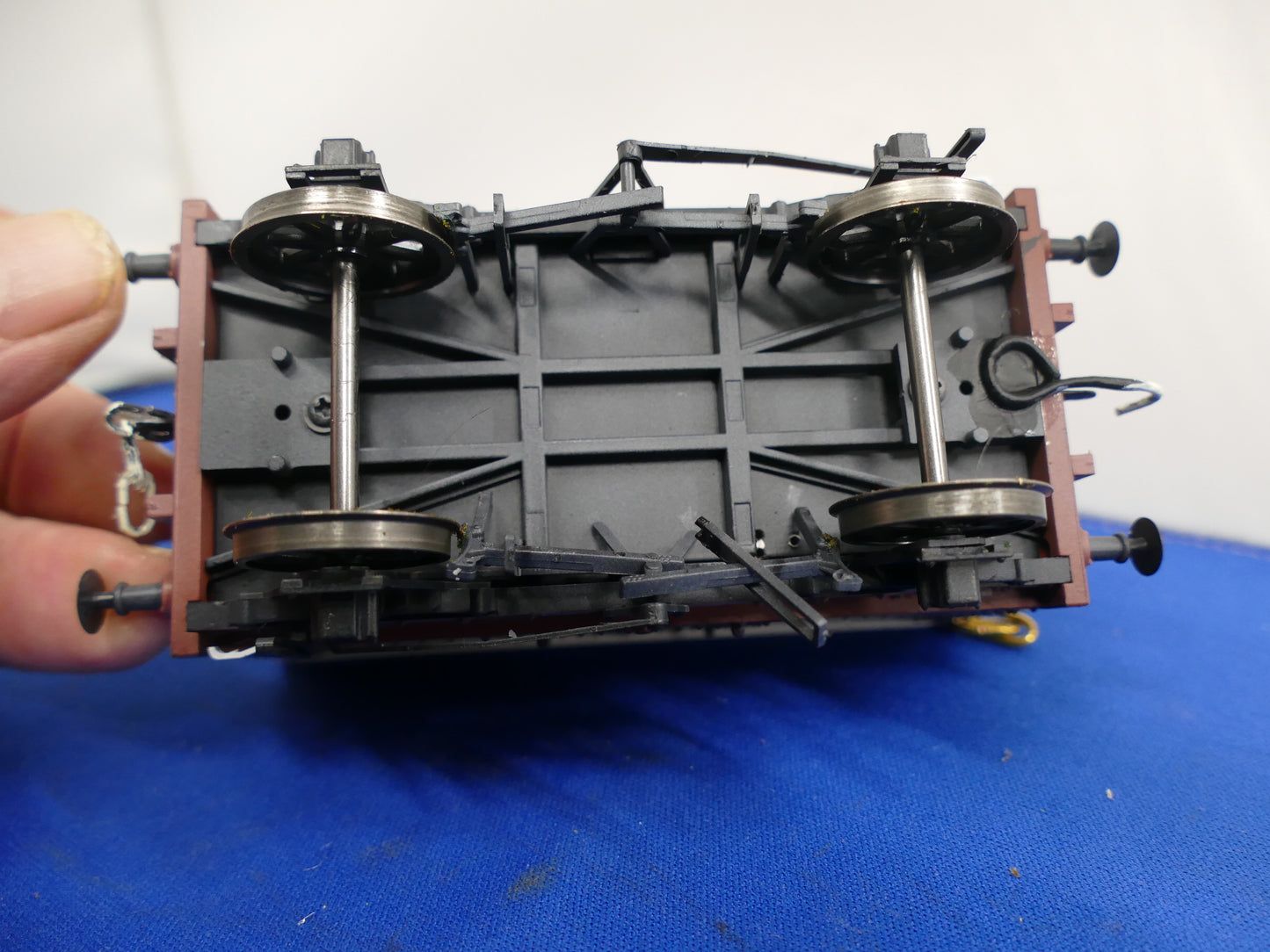 "O" Gauge Dapol Salt Van "Chance & Hunt" (used)