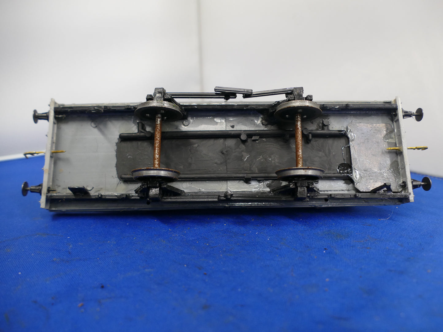 "O" Gauge Flatbed with Pipe Load (used)