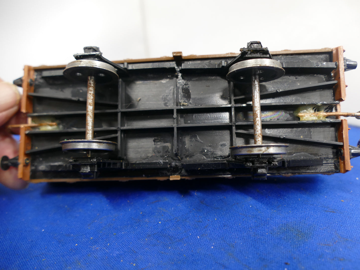 "O" Gauge Lightweight 5 Plank Wagon (used)