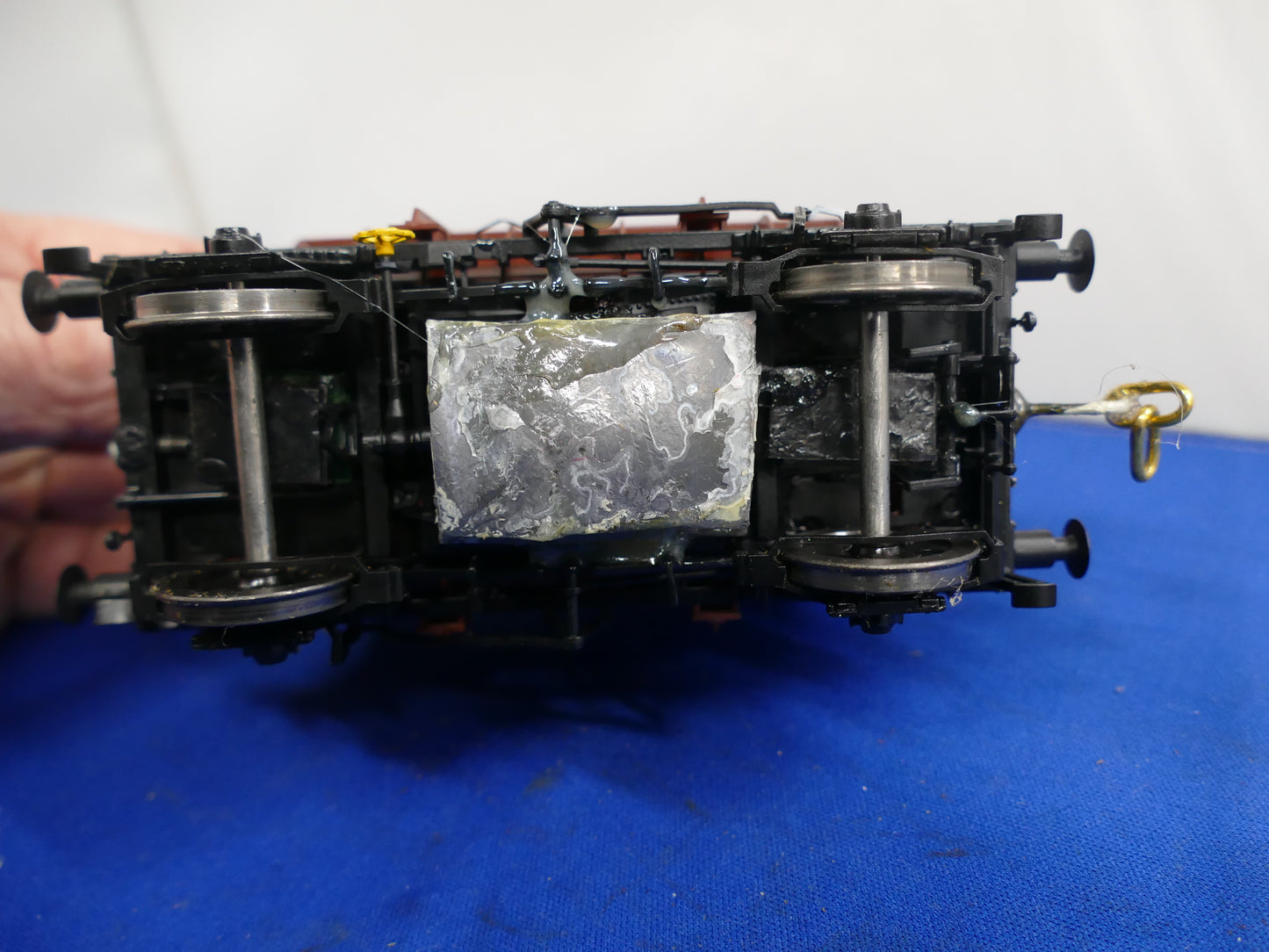 "O" Gauge Ellis Clark Bulk Load Cement Wagon (used)