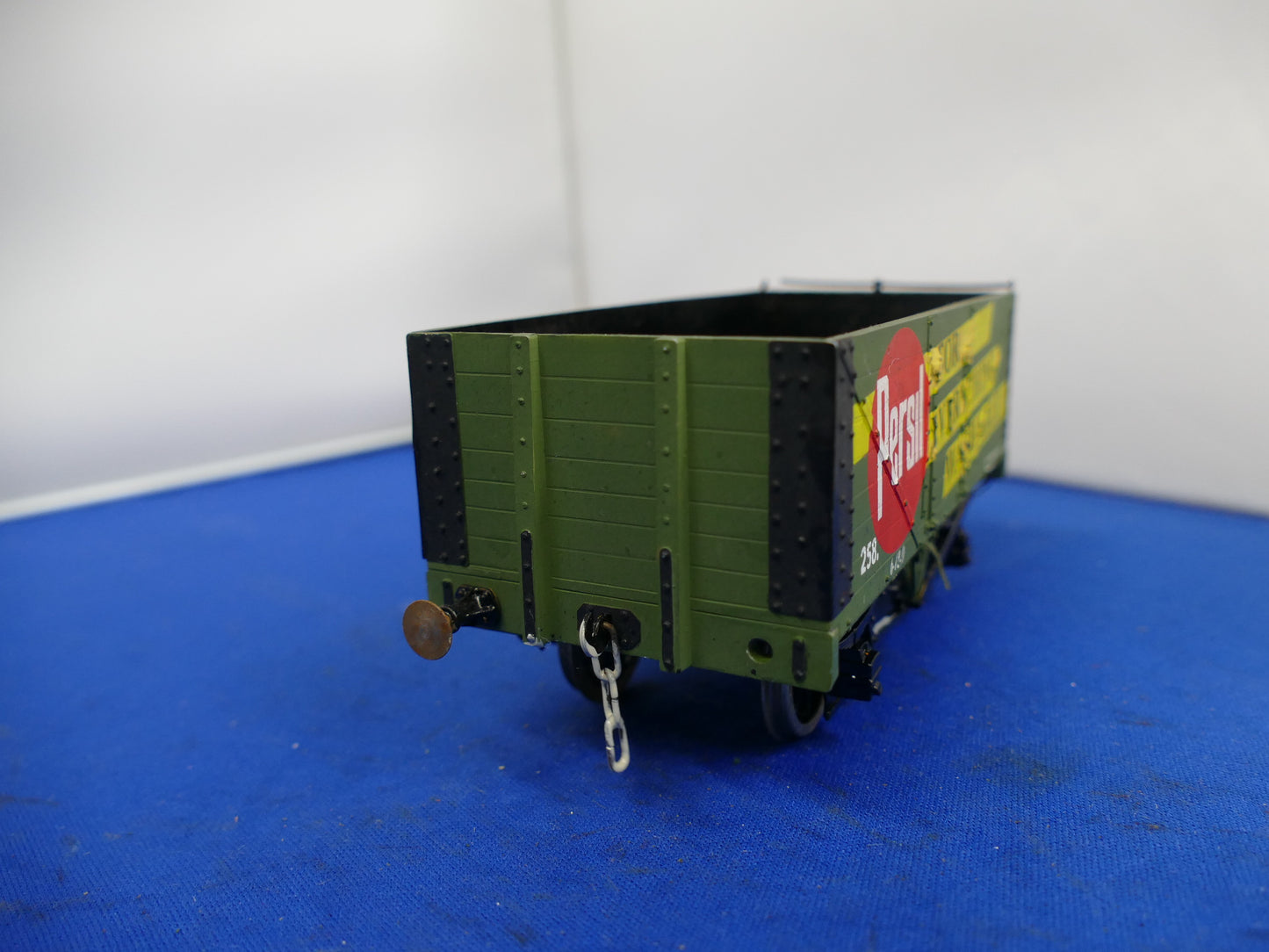 "O" Gauge "Persil" Open Plank Wagon (used)