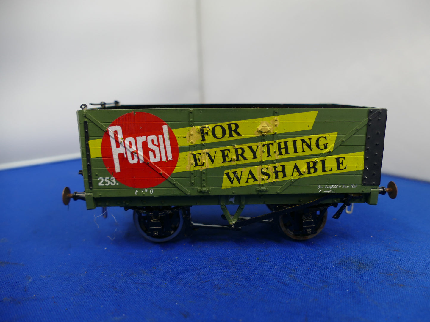 "O" Gauge "Persil" Open Plank Wagon (used)