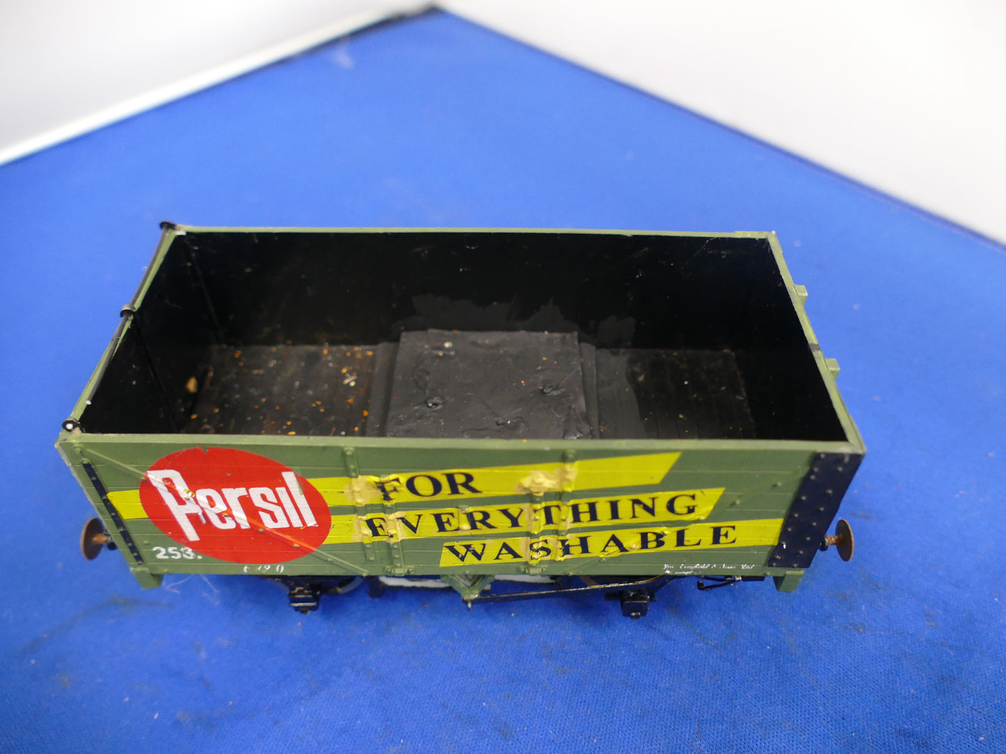 "O" Gauge "Persil" Open Plank Wagon (used)
