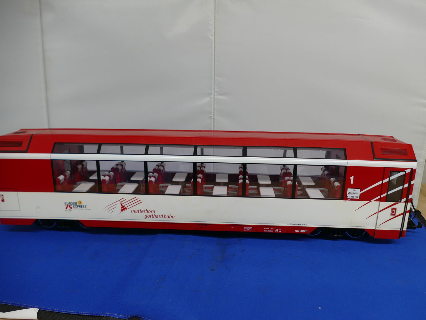 LGB G Scale Matterhorn Gotthard Bahn Passenger Car (used)