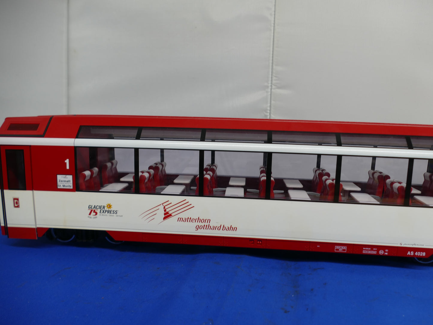 LGB G Scale Matterhorn Gotthard Bahn Passenger Car (used)