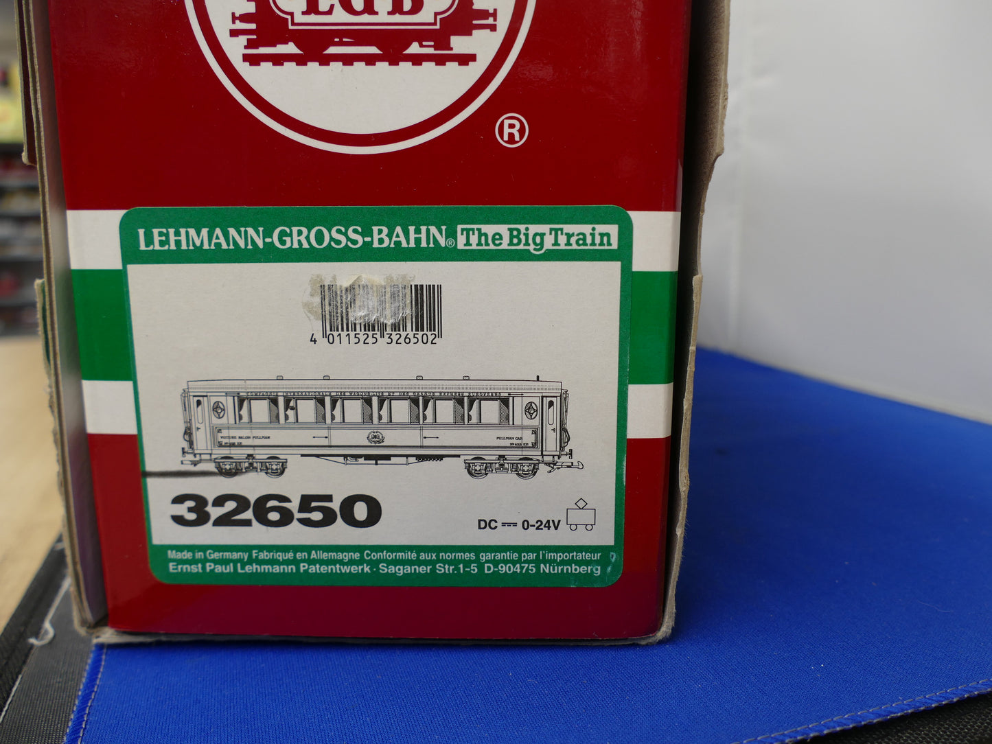 LGB G Scale Brown Continental Classic Coach (used)