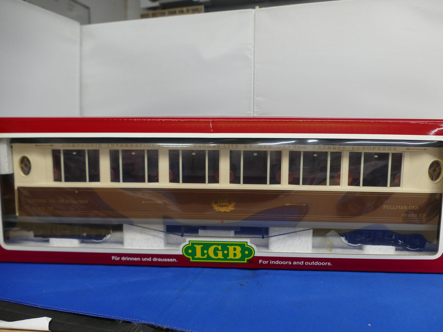 LGB G Scale Brown Continental Classic Coach (used)