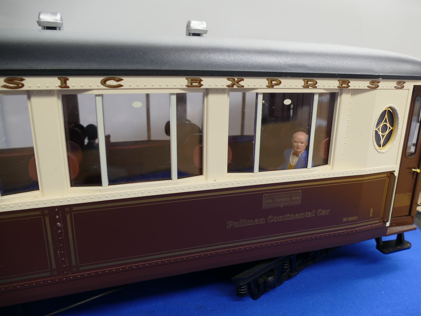 LGB G Scale Brown Continental Classic Coach (used)