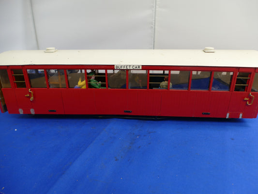 G Scale WHR Red Buffet Car (used)
