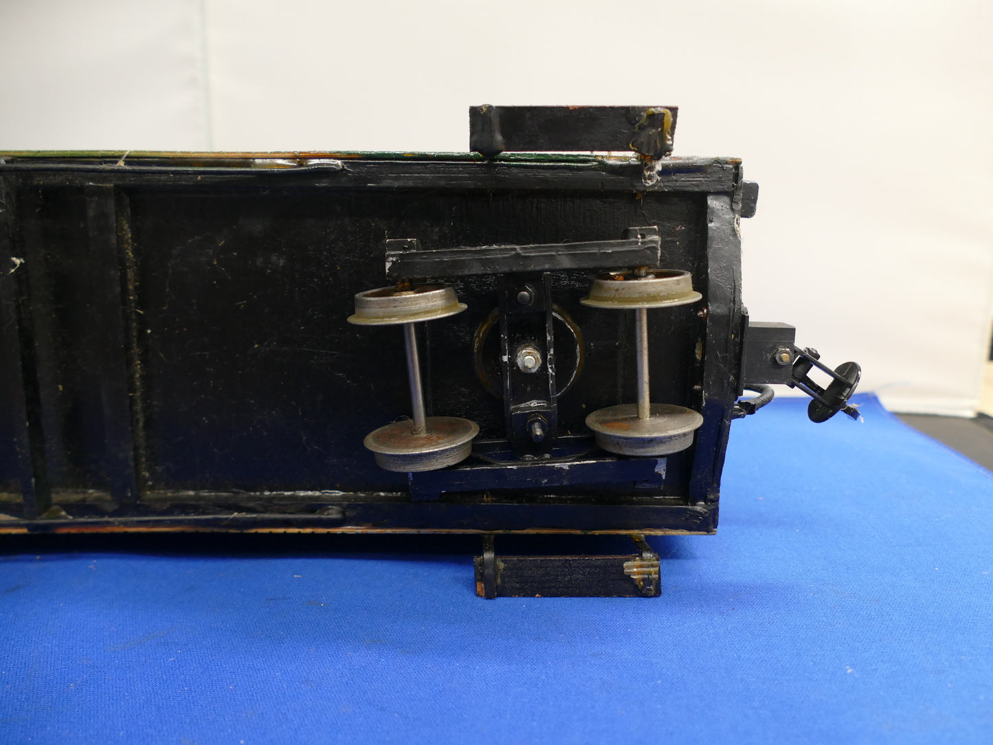 G Scale WHR 3rd Class Green Passenger Car (used)