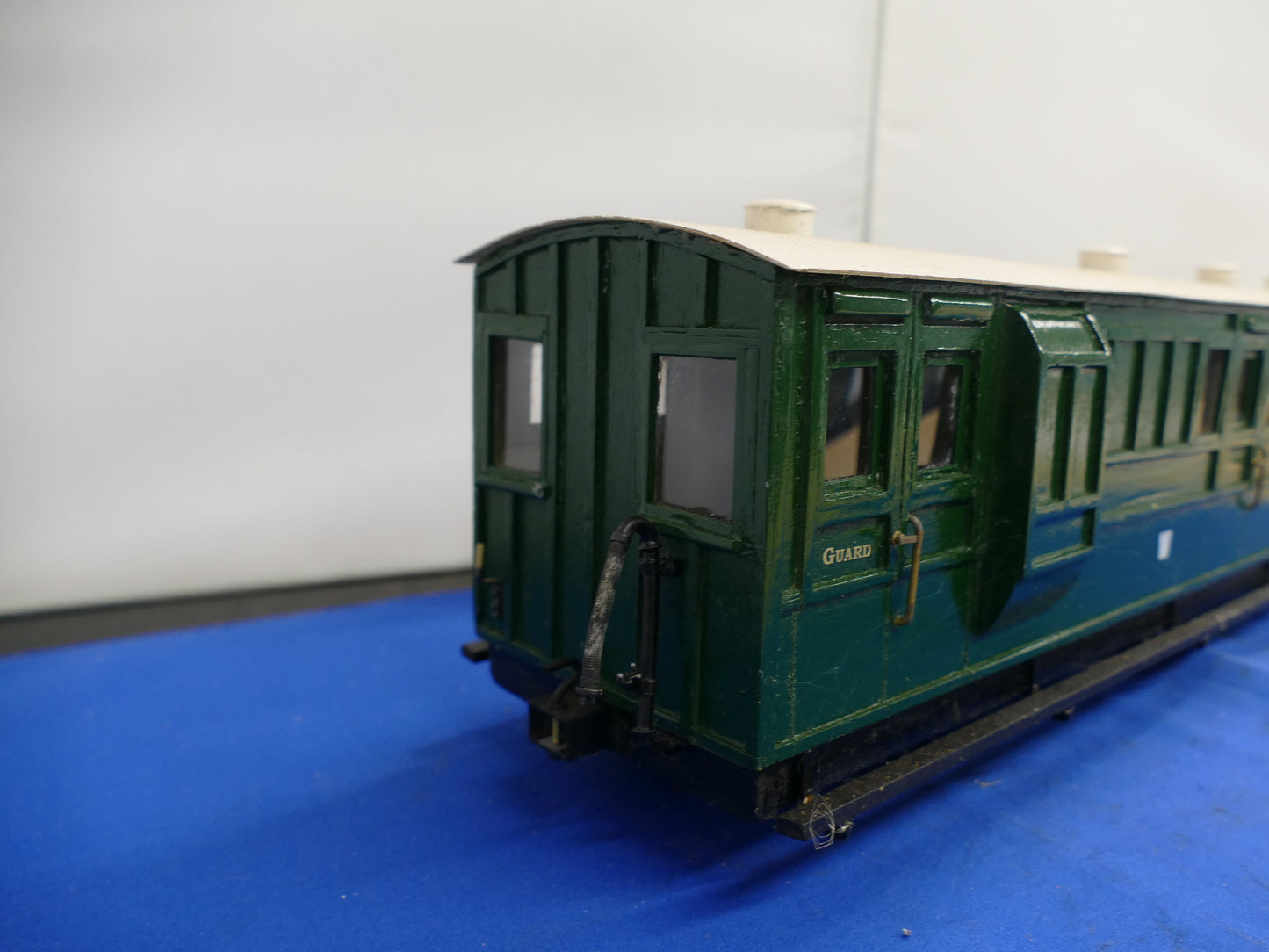 G Scale WHR 3rd Class Green Passenger Car (used)