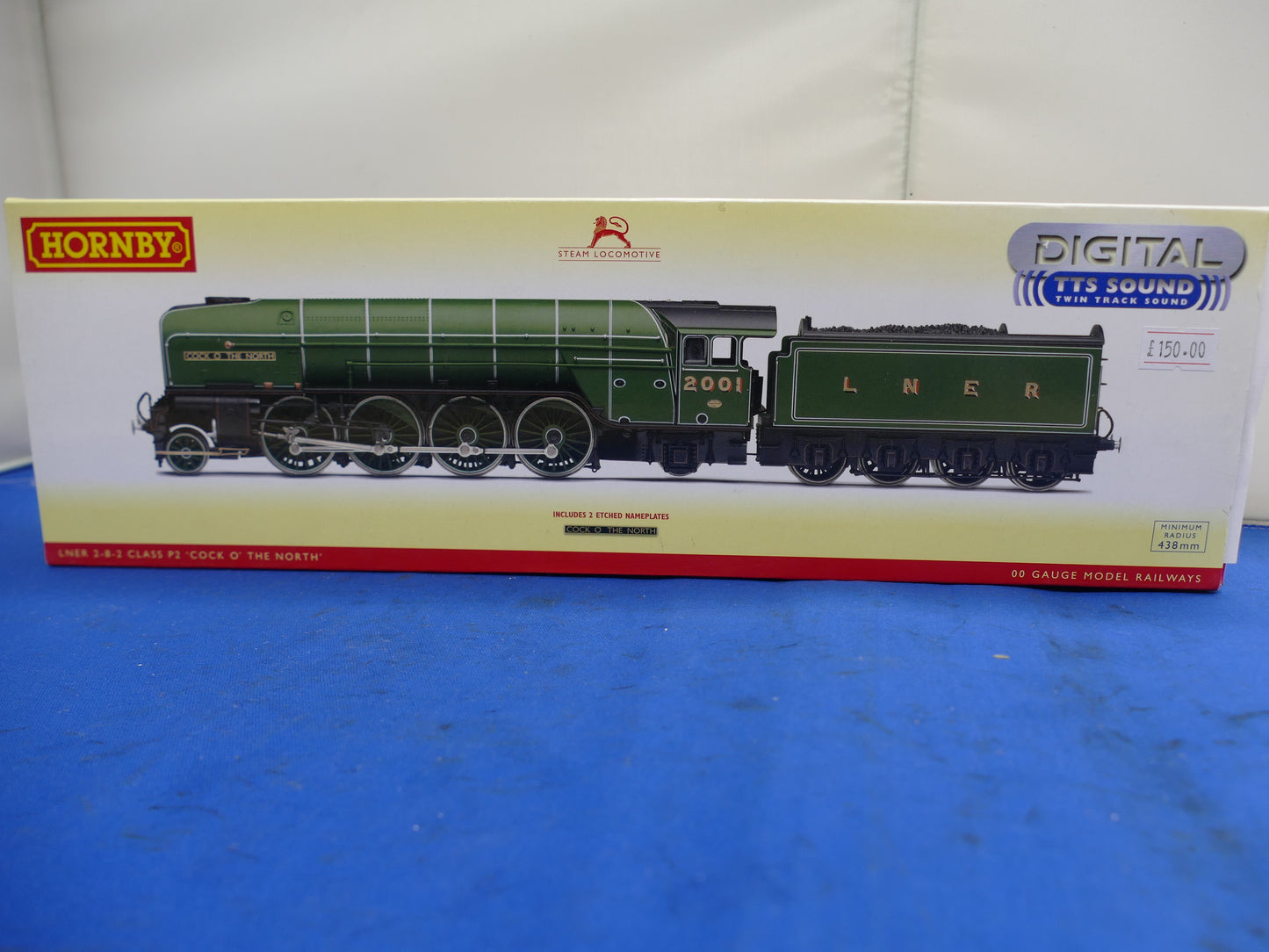 Hornby OO R3246TTS "Cock O' the North" P2 Loco (used)