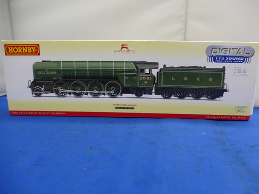 Hornby OO R3246TTS "Cock O' the North" P2 Loco (used)
