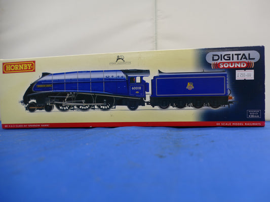 Hornby OO R2991XS BR A4 "Sparrow Hawk" (used)