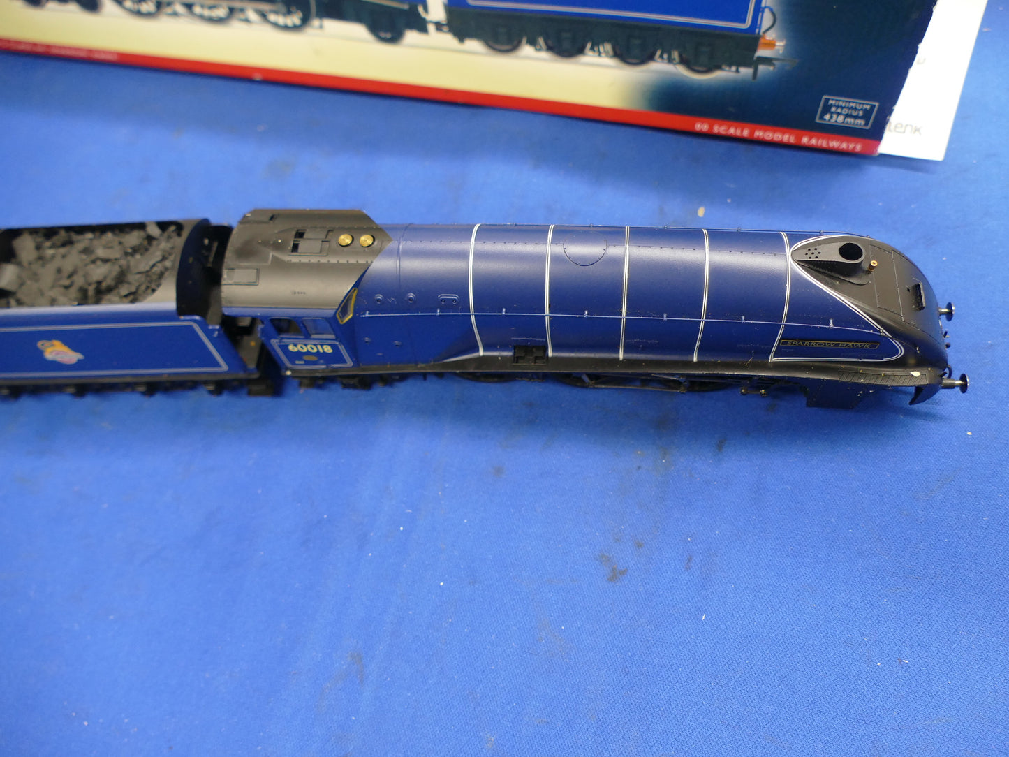 Hornby OO R2991XS BR A4 "Sparrow Hawk" (used)