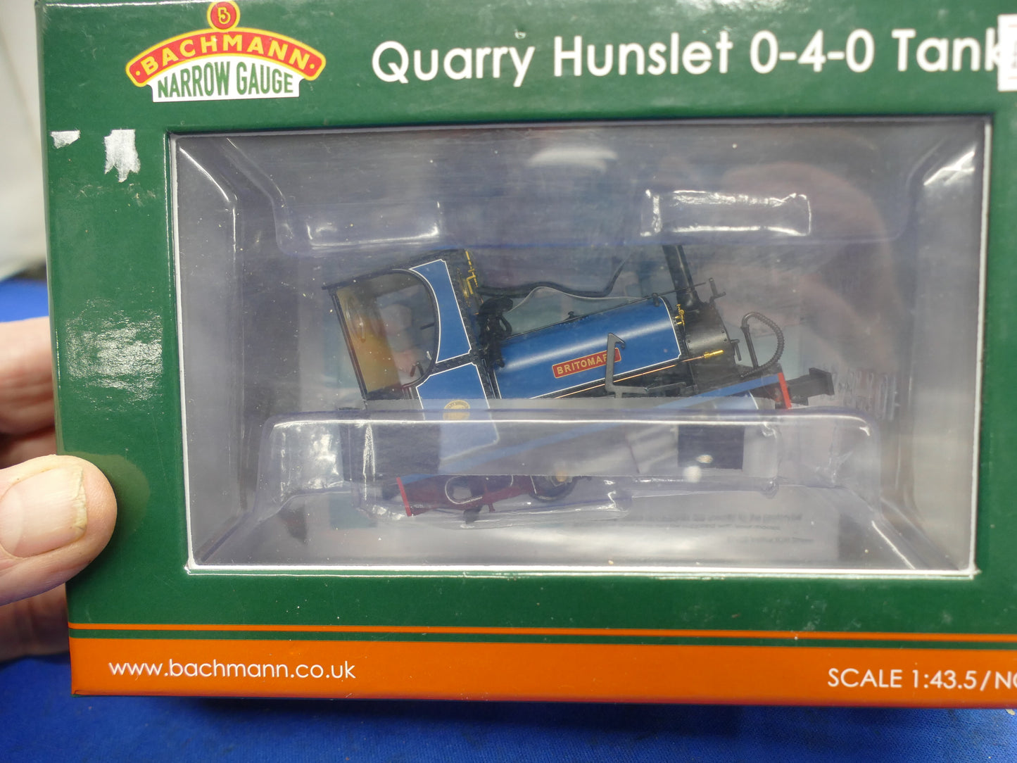 Bachmann OO/HO Narrow Gauge Quarry Hunslet 0-4-0 (used)