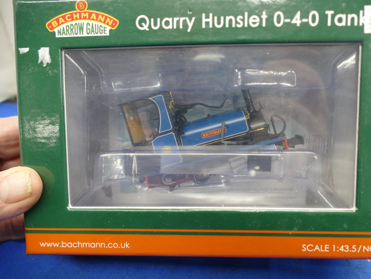 Bachmann OO/HO Narrow Gauge Quarry Hunslet 0-4-0 (used)
