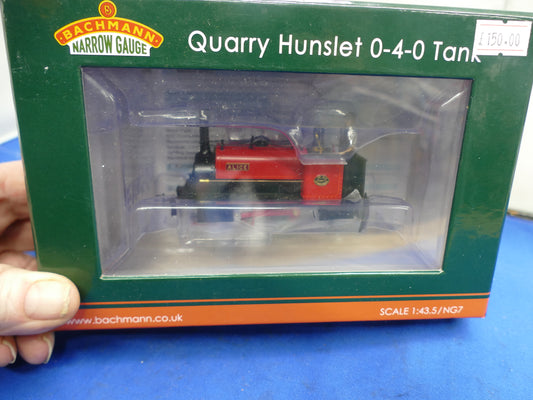 Bachmann OO/HO Narrow Gauge Quarry Hunslet 0-4-0 (used)