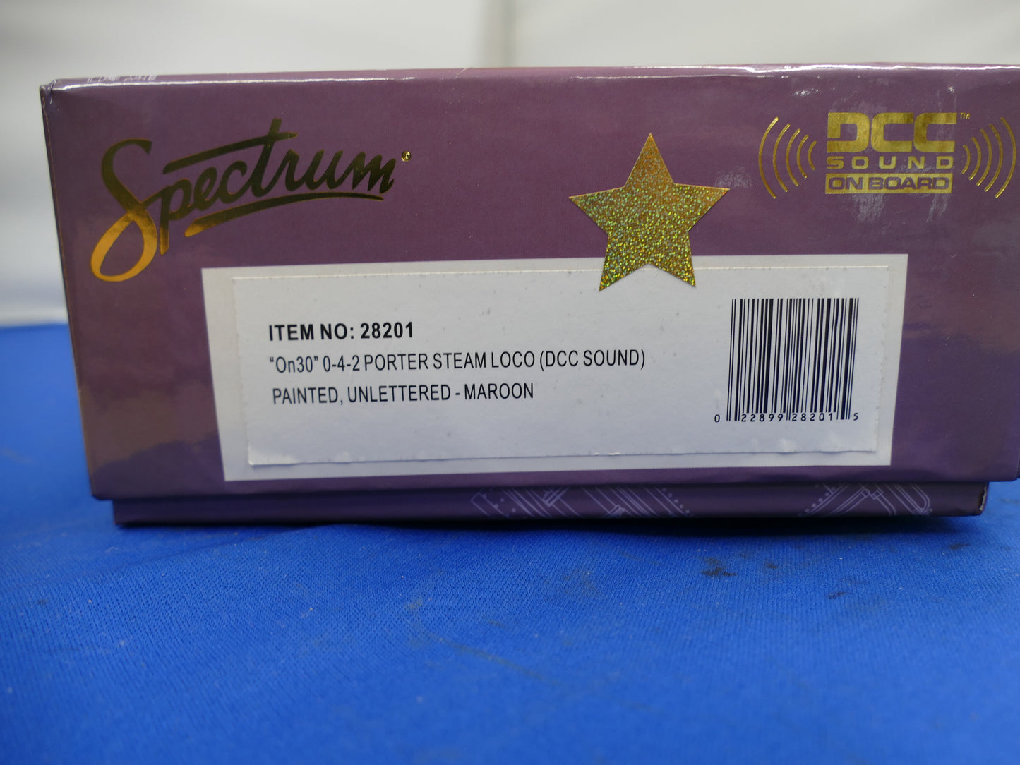 Bachmann OO/HO Spectrum On30 0-4-0 Porter Steam Loco (used)