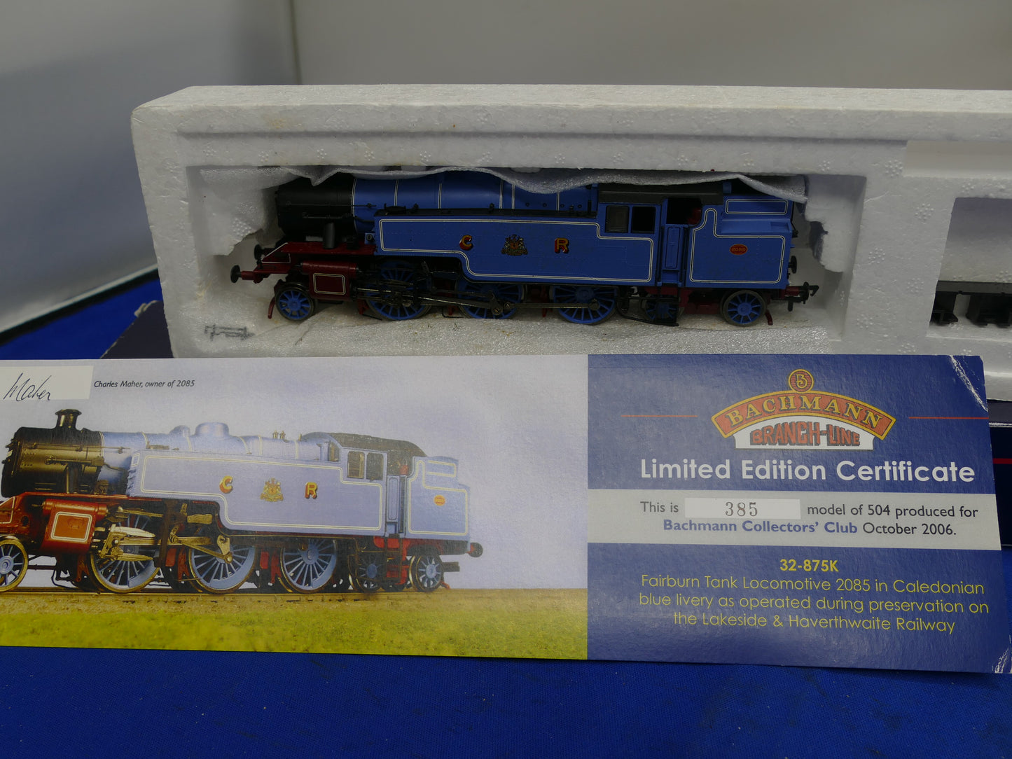 Bachmann OO/HO Fairburn Tank Loco (used)